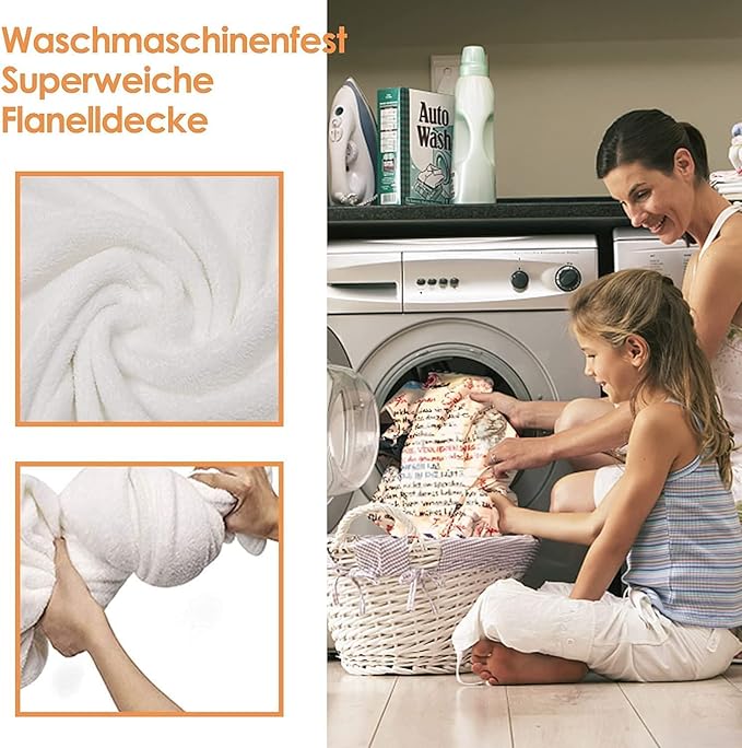 Besonderes Geschenk für deine Tochter – Decke von Mama Papa