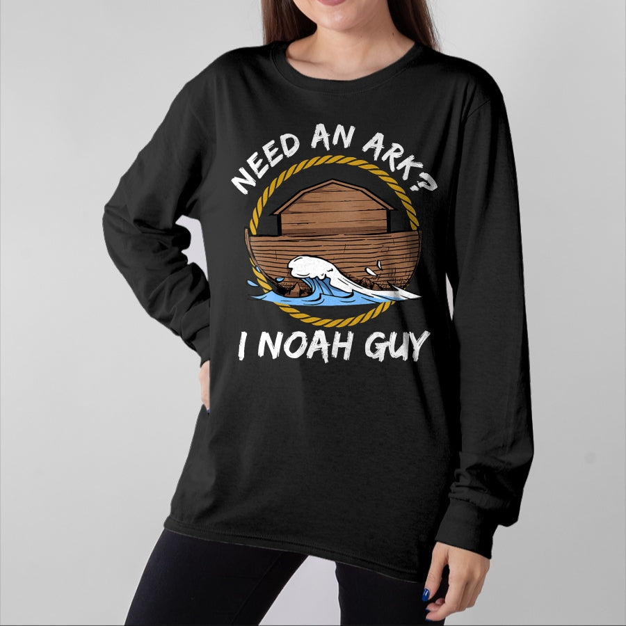 Best Wife Shirt, Wife and Husband Unisex T-Shirt/Hoodie/Sweatshirt HLT00 - Need An Ark Noah's The Guy Funny Saying gift T-Shirt