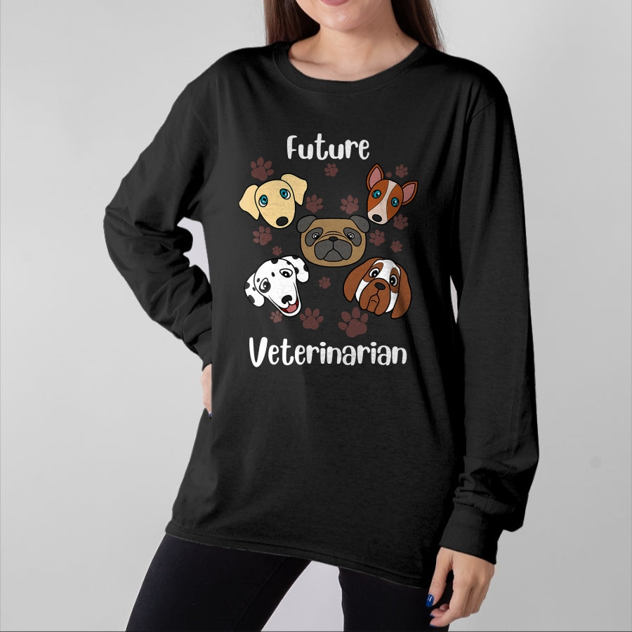 Best Doctor Shirt, Funny Doctor UnisexT-Shirt/Hoodie/Sweatshirt HLT00 - Funny Future Veterinarian Gift Cute Aspiring Vets Kids T-Shirt