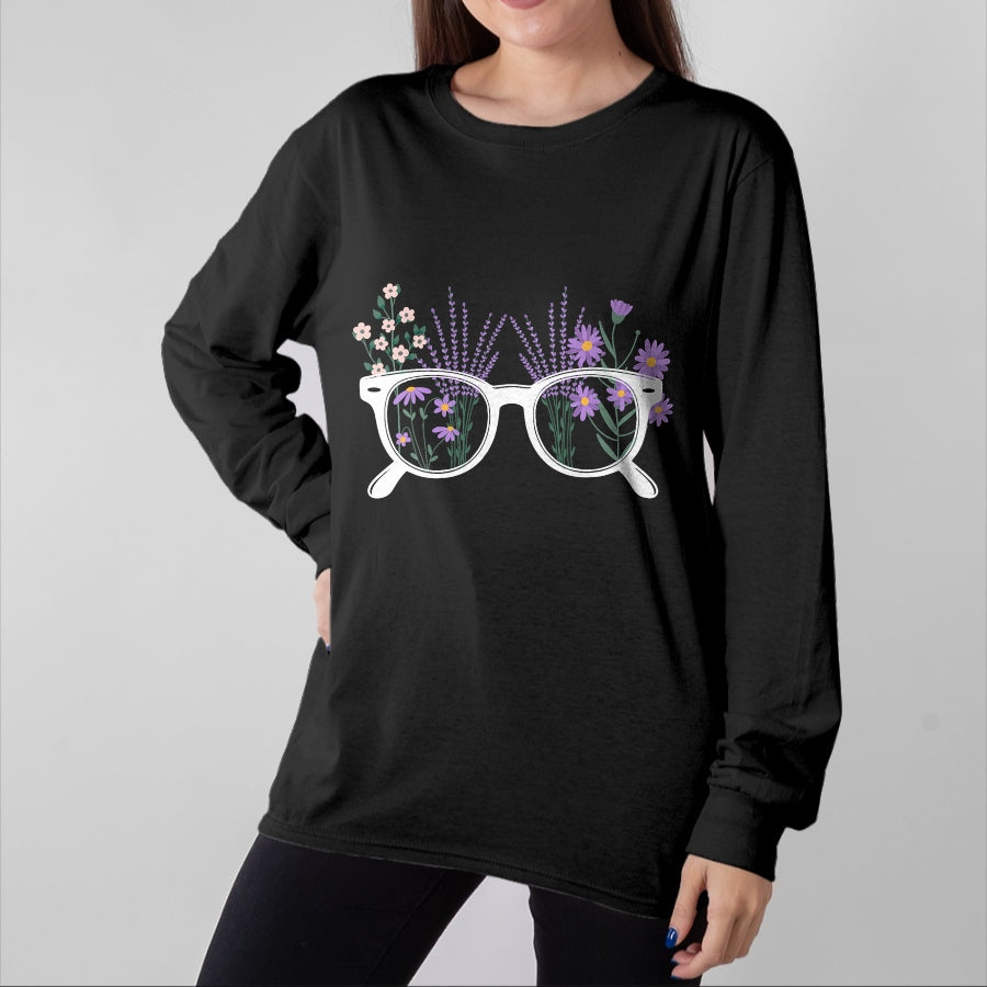 Best Doctor Shirt, Funny Doctor UnisexT-Shirt/Hoodie/Sweatshirt HLT00 - Floral Glasses Optometry Eye Doctor Ophthalmologist Tech T-Shirt