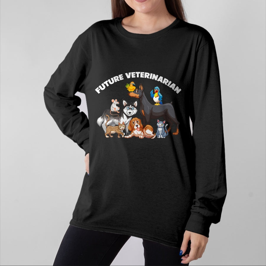 Best Doctor Shirt, Funny Doctor UnisexT-Shirt/Hoodie/Sweatshirt HLT00 - Future Veterinarian Gifts for Kids Boy Girl Vet Assistant T-Shirt