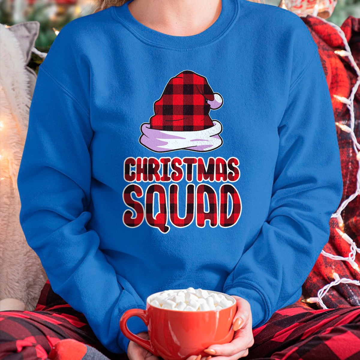 Christmas Squad Family Group Matching Christmas Party Pajama T-Shirt - Christmas Unisex T-Shirt/Hoodie/Sweatshirt - TRNN00