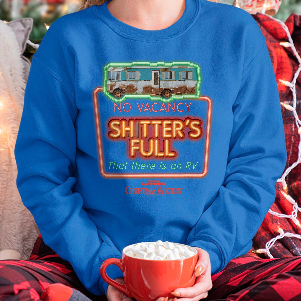 Christmas Vacation No Vacancy Shtter's Full Christmas T-Shirt - Christmas Unisex T-Shirt/Hoodie/Sweatshirt - TRNN00