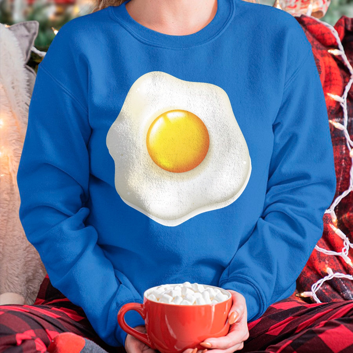 Egg Costume T-Shirt Funny Christmas Halloween Egg Shirt T-Shirt - Christmas Unisex T-Shirt/Hoodie/Sweatshirt - TRNN00