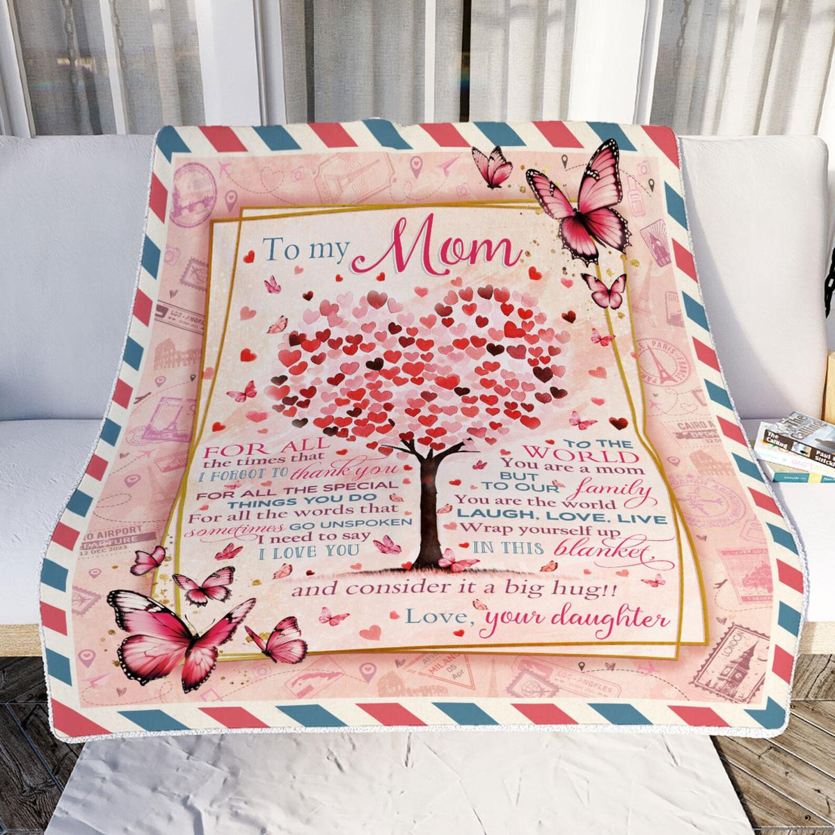 Special Blanket for Mom - From Daughter Blanket