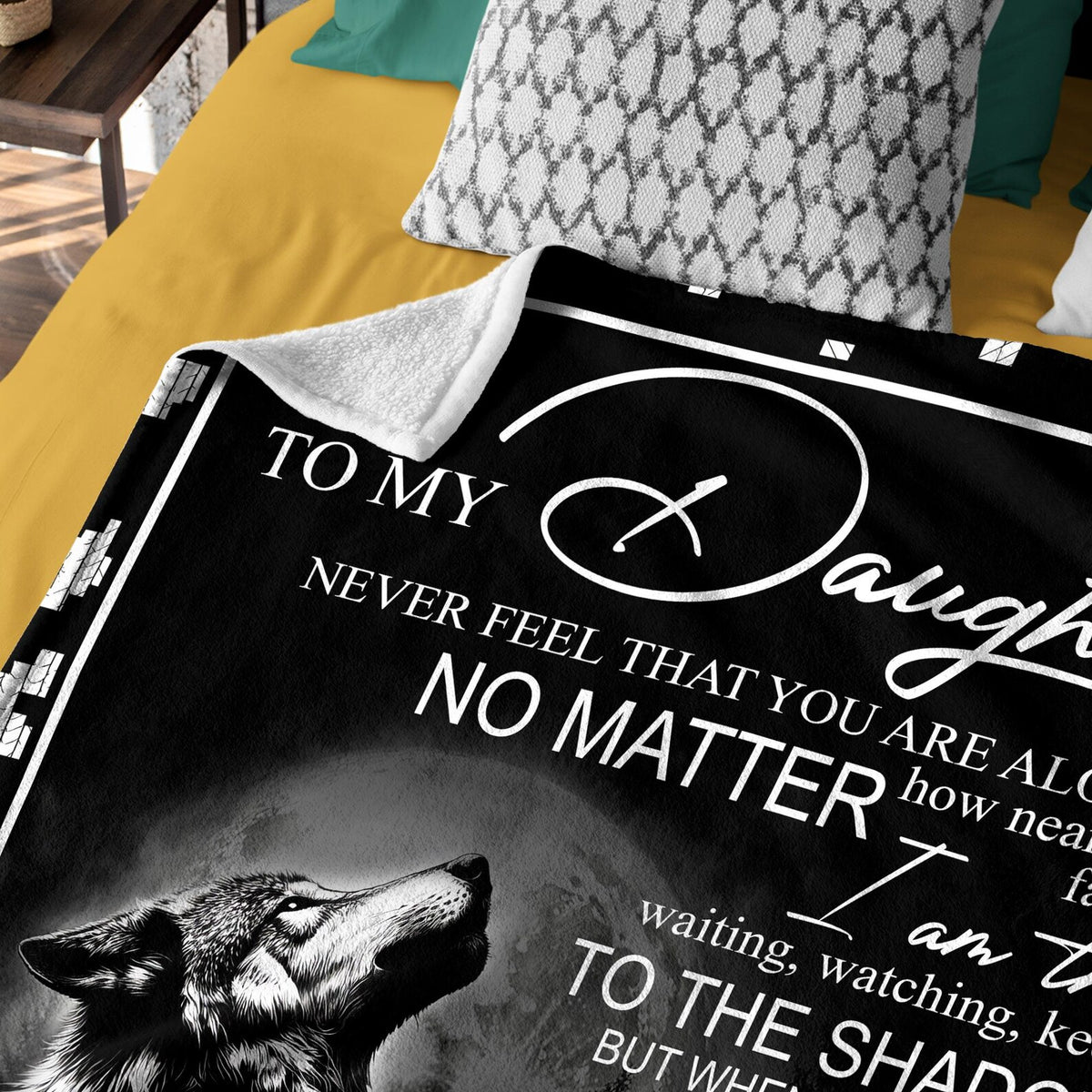 Special For Beautiful Daughter Gift Blanket - From Dad