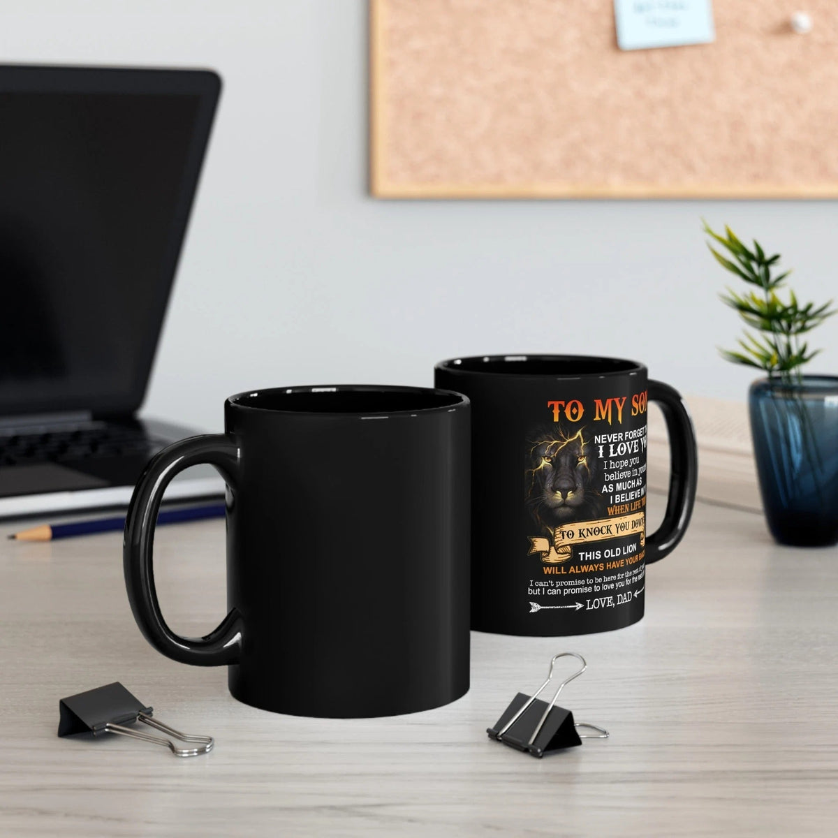 TO SON MUG 01 - GIFT FROM DAD