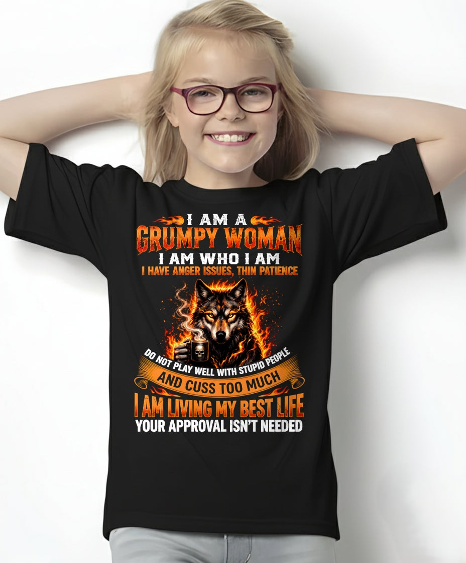 I AM WHO I AM - BIRTHDAY T-SHIRT FOR WOMEN - TRNN00 (SKU2607-206-00)