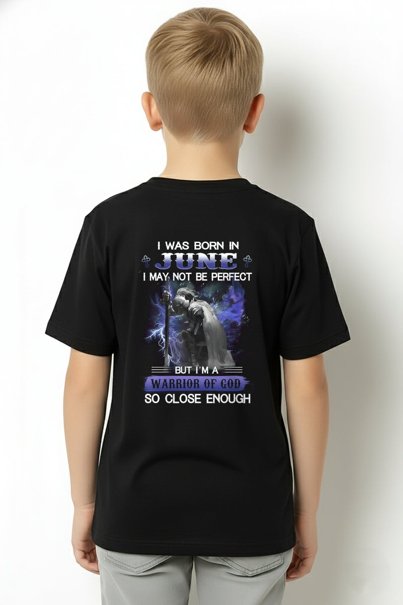 JUNE MAN - I MAY NOT BE PERFECT BUT I AM A WARRIOR OF GOD - TRNN06 (SKU26T-01128-06)