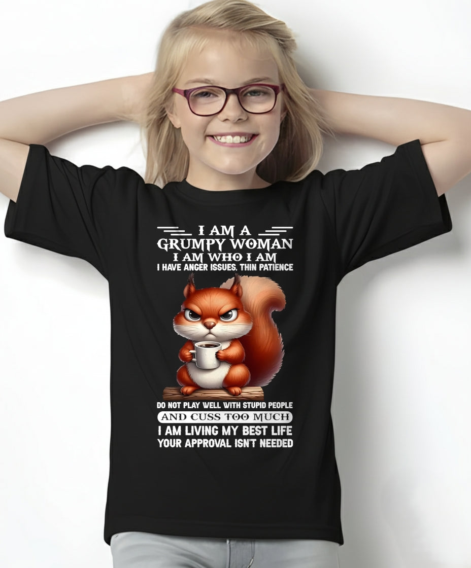 I AM WHO I AM - Birthday T Shirt For Woman - TRNN00 (SKU2602-157-00)