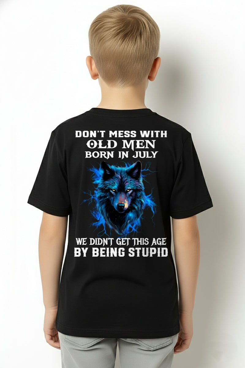 JULY - DON'T MESS WITH OLD MEN - T SHIRT FOR STRONGMAN - TRNN07 (SKU2604-300-07)
