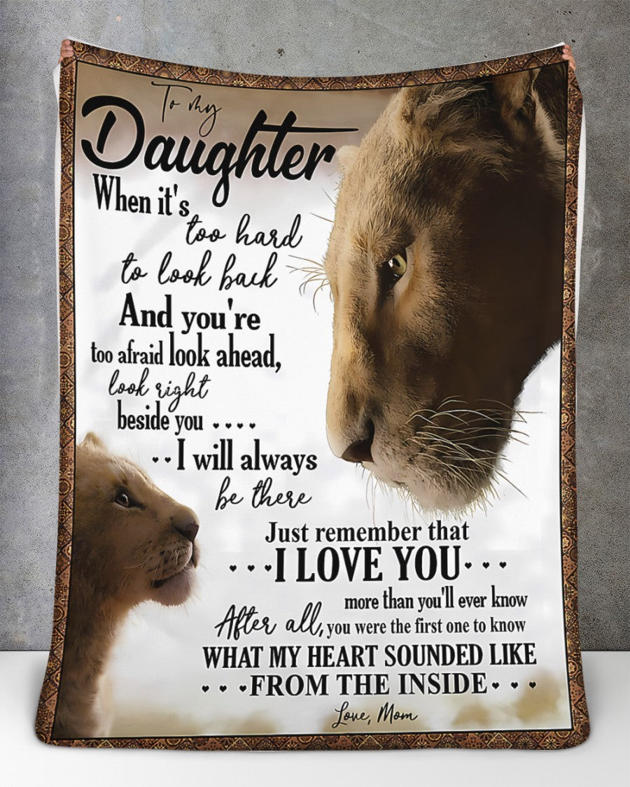 Special blanket for Daughter - From Mom blanket