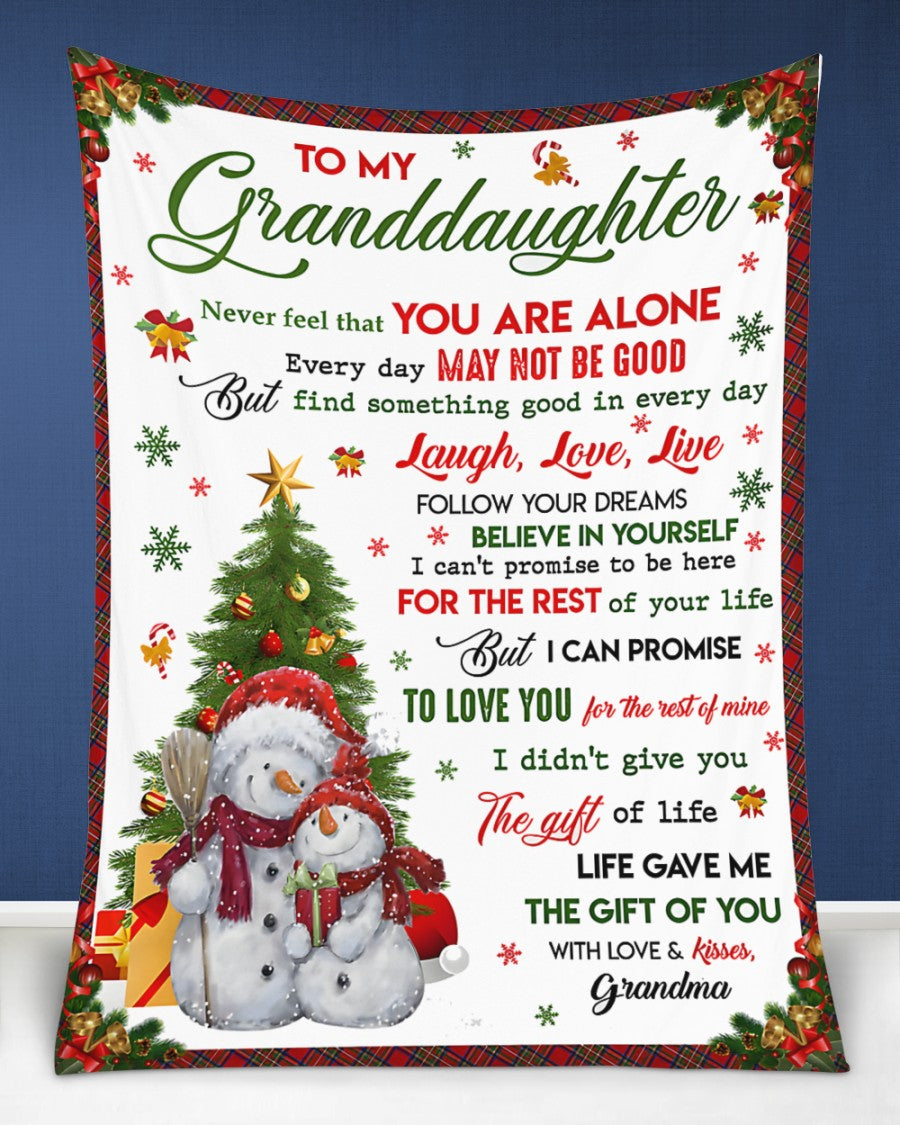 BLANKET FOR GRANDDAUGHTER FROM GRANDMA – XMAS GIFT (SKUB-CHRISTMAS2)