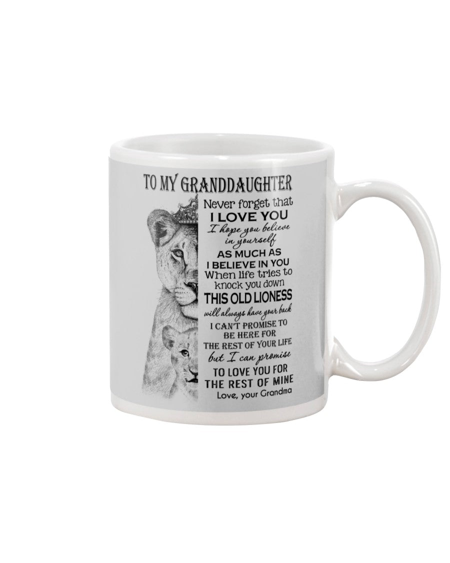 TO GRANDDAUGHTER MUG 04 - GIFT FROM GRANDMA