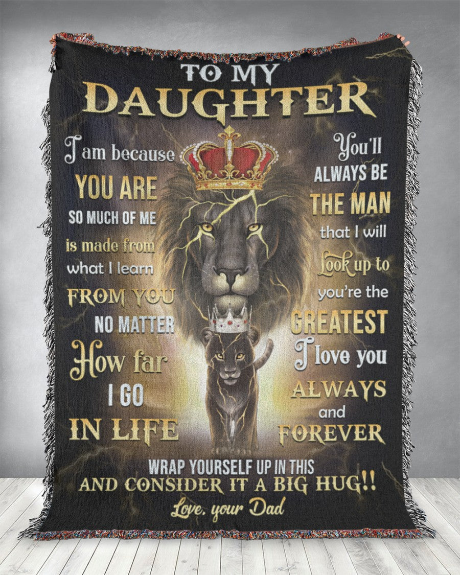 Special blanket for Daughter - From Dad blanket