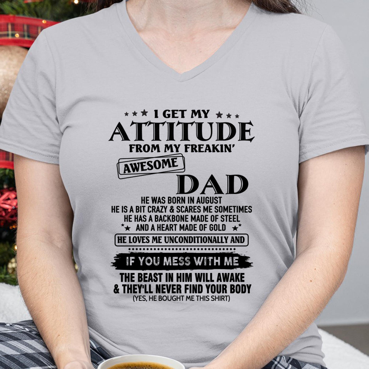 August - Gift For Son and Daughter From Dad - TRNN08 - (SKU-TDADC-08)