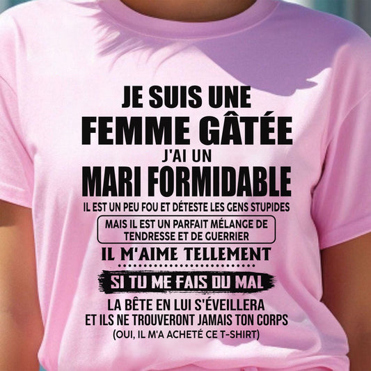 JE SUIS UNE FEMME GÂTÉE - PAR MON MARI - FR/FMA TRNN00 (SKU2608-631-00)