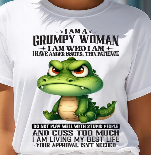 I AM WHO I AM - Birthday T Shirt For Woman - TRNN00 (SKU2602-183-00)