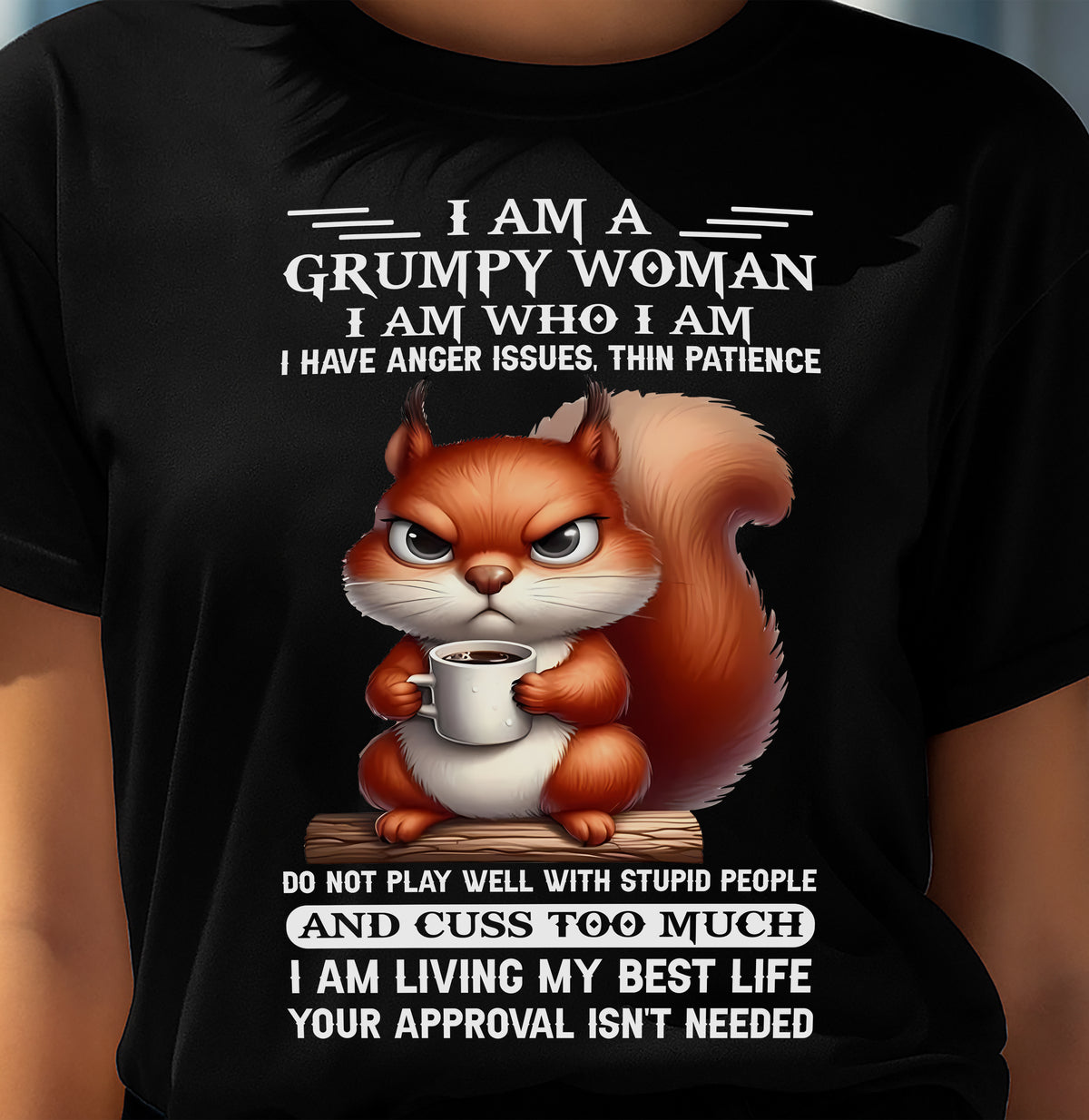 I AM WHO I AM - Birthday T Shirt For Woman - TRNN00 (SKU2602-157-00)