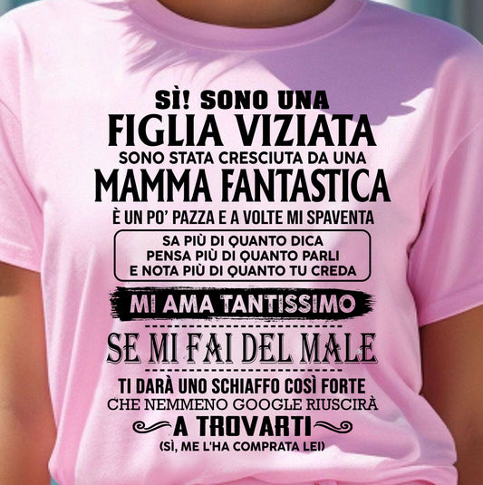 Fantastica mamma - Maglietta per il figlia dalla mamma - ITA/TRNN00 (SKU2605-262-00)
