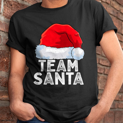 Christmas Shirts for Family, Funny christmas shirts, Christmas Unisex T-Shirt/Hoodie/Sweatshirt HLT00 - Team Santa Family Tradition Christmas Squad Matching Pajamas T-Shirt