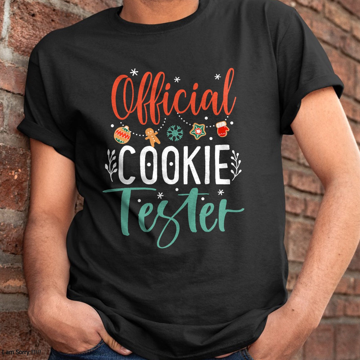 Christmas Shirts for Family, Funny christmas shirts, Christmas Unisex T-Shirt/Hoodie/Sweatshirt HLT00 - Official Cookie Tester Funny Christmas Couples Matching T-Shirt