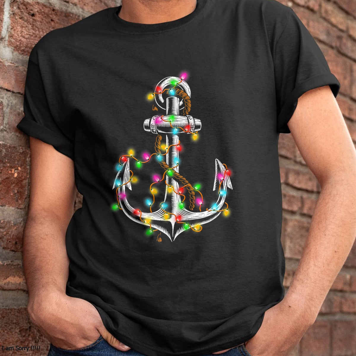 Christmas Lights Boating Sailing Cruise Boat Gifts T-Shirt - Christmas Unisex T-Shirt/Hoodie/Sweatshirt - TRNN00