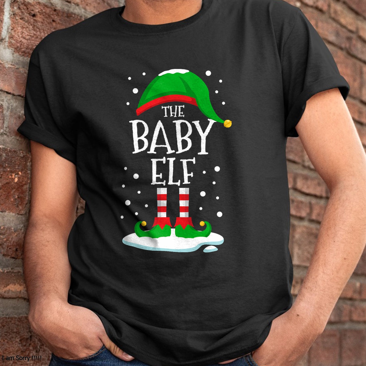 Christmas Shirts for Family, Funny christmas shirts, Christmas Unisex T-Shirt/Hoodie/Sweatshirt HLT00 - The Baby Elf Christmas Family Matching Xmas Group Funny T-Shirt