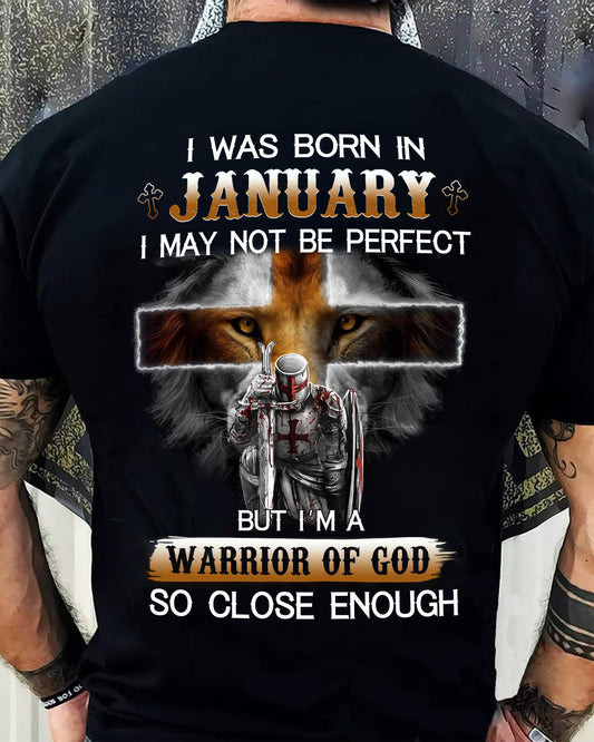 JANUARY MAN - BUT I'M A WARRIOR OF GOD SO CLOSE ENOUGH - TRNN01 (SKU26T-01183-01)