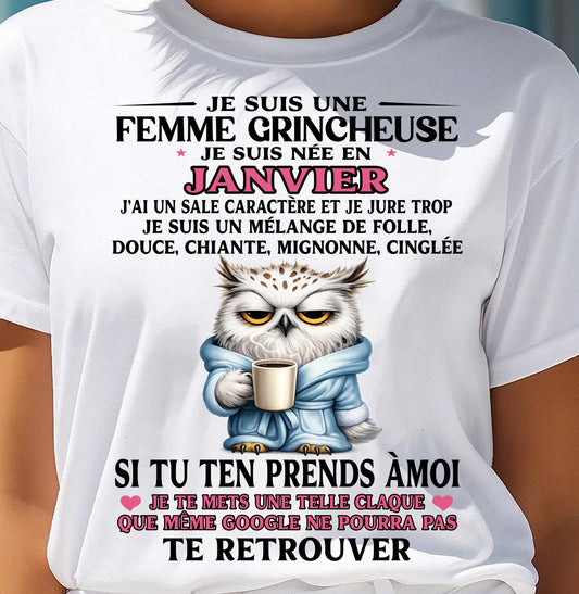 JANVIER - JE SUIS UNE FEMME GRINCHEUSE - FMA - FR/TRNN01 (SKU2605-130-01)