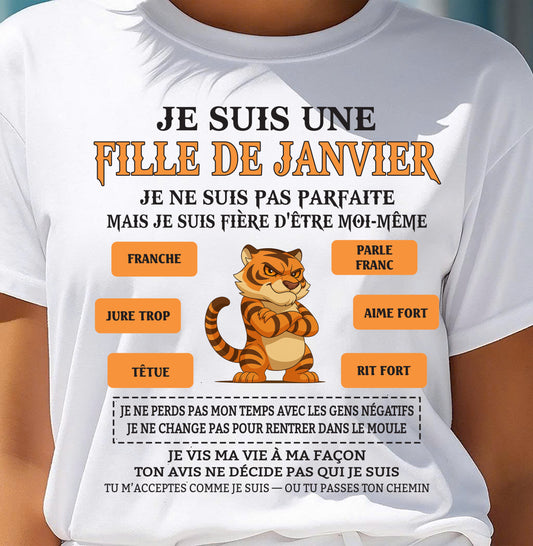 JE SUIS UNE FILLE DE JANVIER - fma TRNN01 / fr01 (SKU26T-01240-01)
