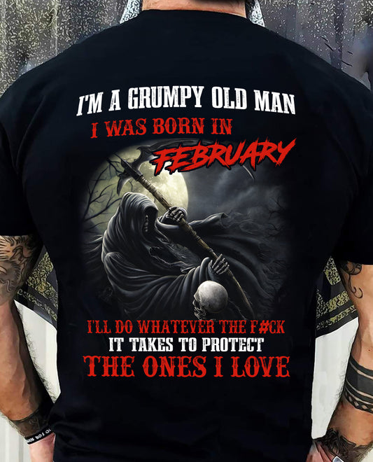 FEBRUARY - I'LL DO WHATEVER TO PROTECT THE ONES I LOVE - T Shirt For Strongman - TRNN02 (SKU2602-55-02)