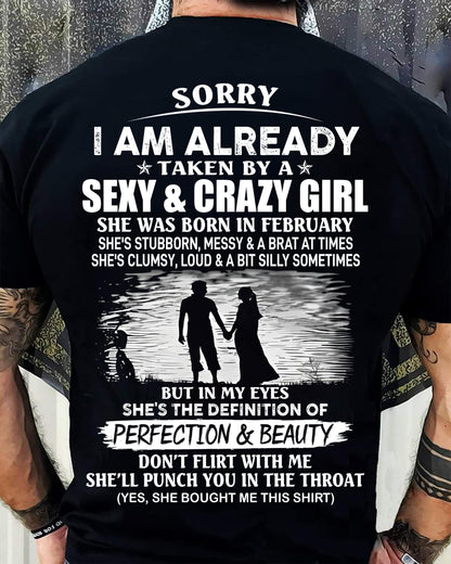 FEBRUARY - Sorry I Am Already Taken By a Sexy & Crazy Girl - FROM WIFE - TRNN02 (SKU2610-149-02)