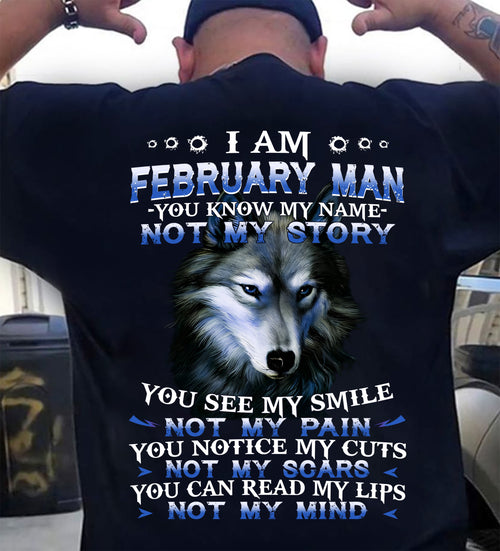 FEBRUARY MAN - YOU KNOW MY NAME NOT MY STORY YOU SEE MY SMILE - TRNN02 (SKU26T-01-48-02)