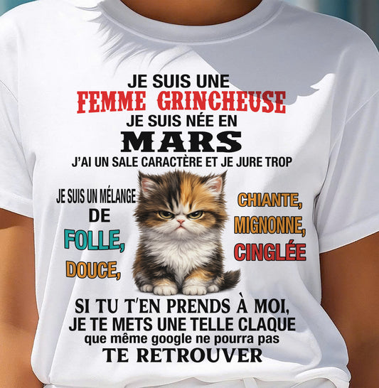 MARS - JE SUIS UNE FEMME GRINCHEUSE - FMA - FR/TRNN03 (SKU2605-17-03)