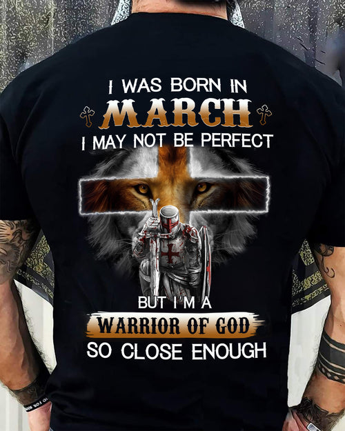 MARCH MAN - BUT I'M A WARRIOR OF GOD SO CLOSE ENOUGH - TRNN03 (SKU26T-01183-03)