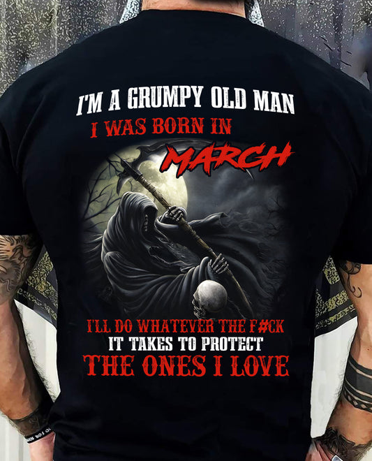 MARCH - I'LL DO WHATEVER TO PROTECT THE ONES I LOVE - T Shirt For Strongman - TRNN03 (SKU2602-55-03)