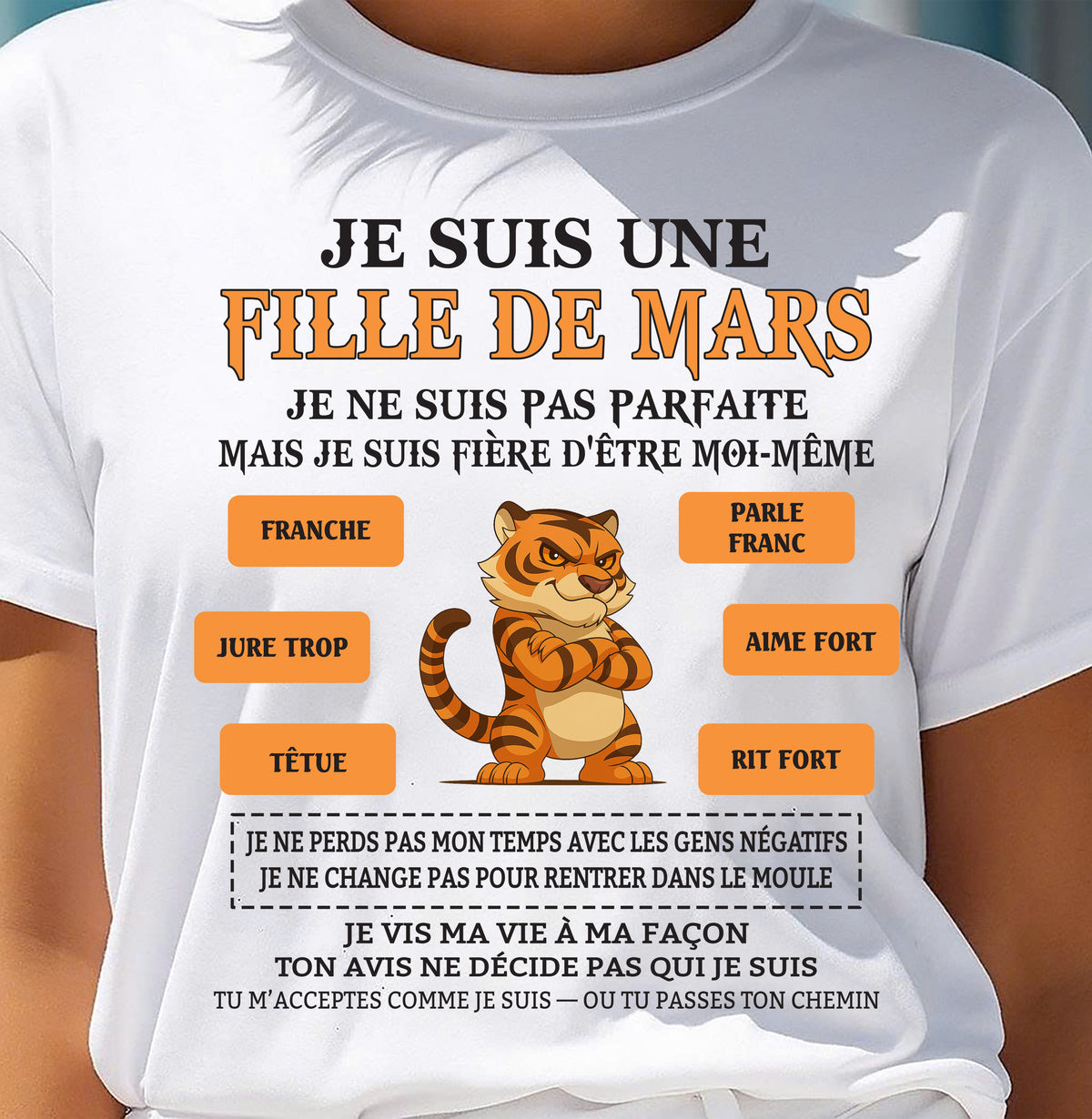 JE SUIS UNE FILLE DE MARS - fma TRNN03 / fr03 (SKU26T-01240-03)