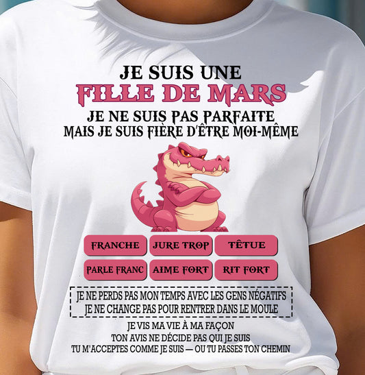 JE SUIS UNE FILLE DE MARS - FMA TRNN03 / FR03 (SKU2604-336-03)