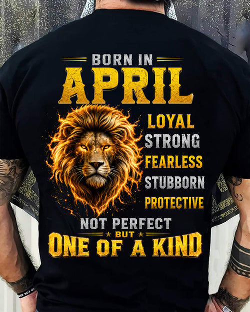 APRIL GUY - NOT PERFECT BUT ONE OF A KIND - T SHIRT FOR STRONGMAN - TRNN04 (SKU2608-34-04)