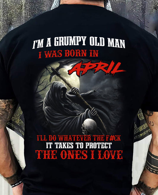 APRIL - I'LL DO WHATEVER TO PROTECT THE ONES I LOVE - T Shirt For Strongman - TRNN04 (SKU2602-55-04)
