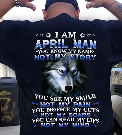 APRIL MAN - YOU KNOW MY NAME NOT MY STORY YOU SEE MY SMILE - TRNN04 (SKU26T-01-48-04)