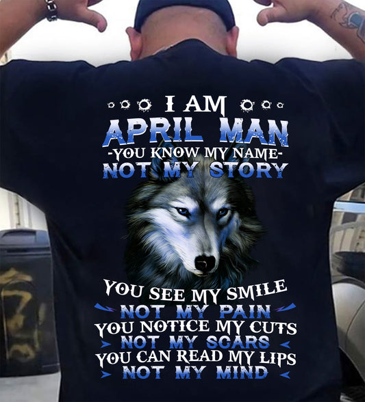 APRIL MAN - YOU KNOW MY NAME NOT MY STORY YOU SEE MY SMILE - TRNN04 (SKU26T-01-48-04)