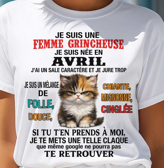 AVRIL - JE SUIS UNE FEMME GRINCHEUSE - FMA - FR/TRNN04 (SKU2605-17-04)