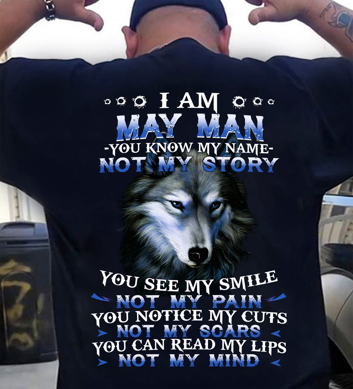 MAY MAN - YOU KNOW MY NAME NOT MY STORY YOU SEE MY SMILE - TRNN05 (SKU26T-01-48-05)