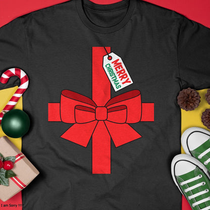 Funny DIY Christmas Present Costume T-Shirt - Christmas Unisex T-Shirt/Hoodie/Sweatshirt - TRNN00