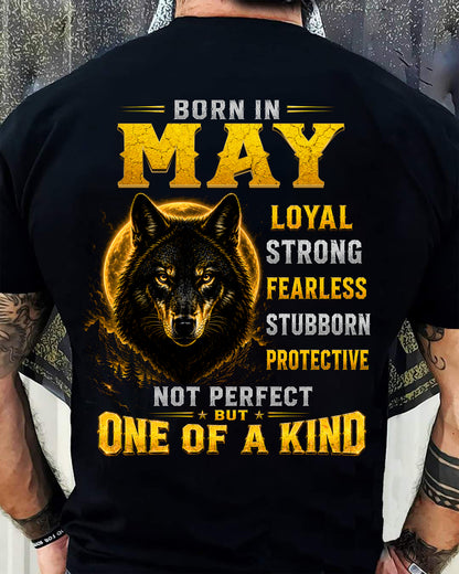 MAY GUY - NOT PERFECT BUT ONE OF A KIND - T SHIRT FOR STRONGMAN - TRNN05 (SKU2607-266-05)