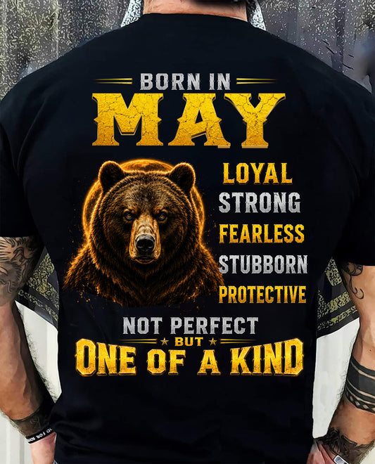 MAY GUY - NOT PERFECT BUT ONE OF A KIND - T SHIRT FOR STRONGMAN - TRNN05 (SKU2609-04-05)