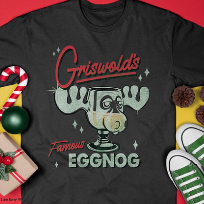 Christmas Shirts for Family, Funny christmas shirts, Christmas Unisex T-Shirt/Hoodie/Sweatshirt HLT00 - National Lampoon's Christmas Vacation Griswold's Eggnog T-Shirt