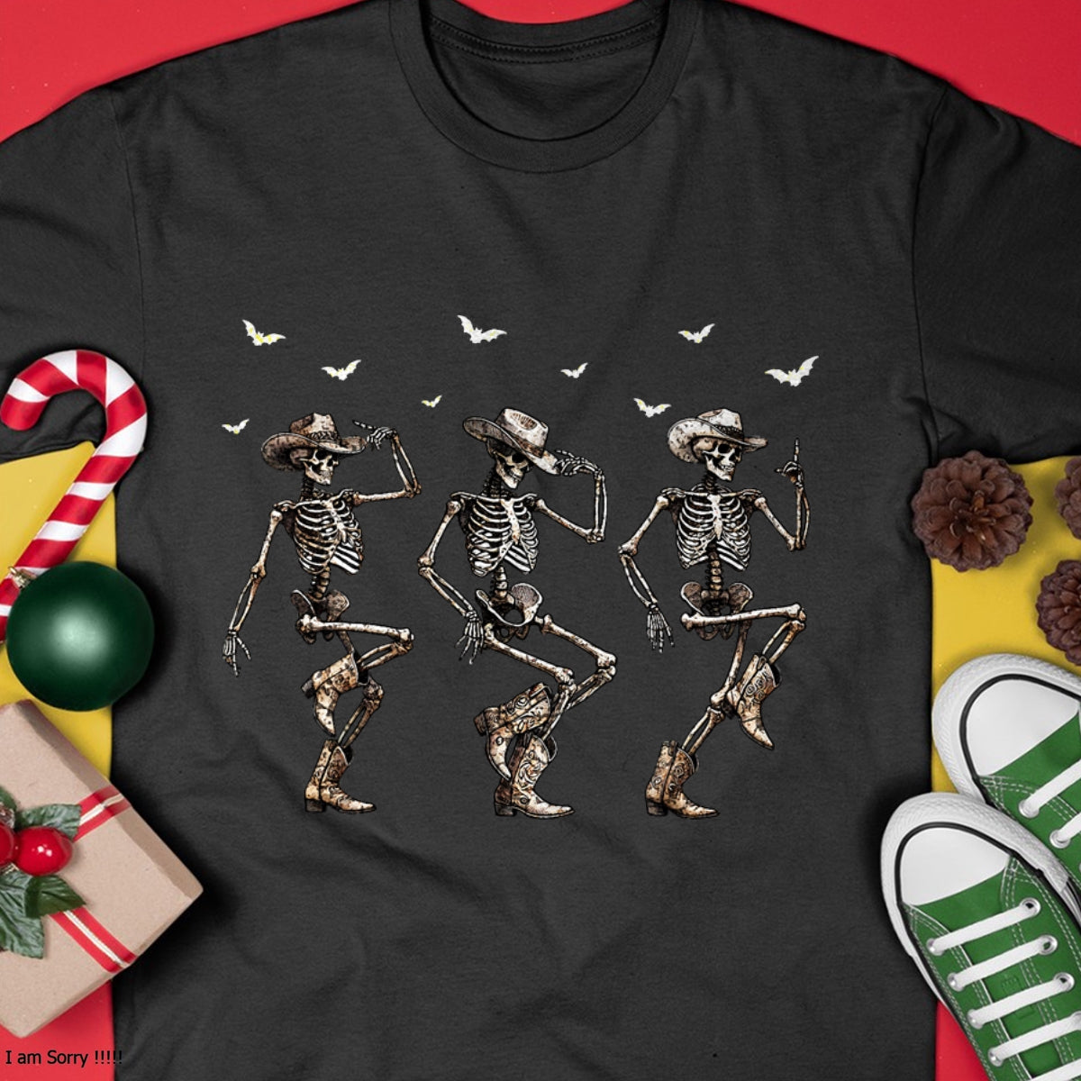 Hallowen Shirts for Family, Funny hallowen shirts, Hallowen Unisex T-Shirt/Hoodie/Sweatshirt HLT00 - Western Halloween Cowboy Skeletons Dance couple matching tee T-Shirt